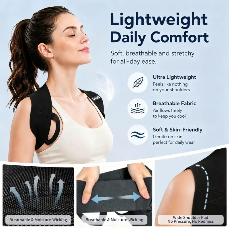 VKN™ Adjustable Back Posture Corrector (Unisex)
