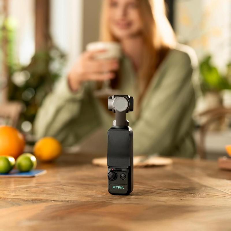 Xtra Muse Vlogging Camera | 4K/120fps with 3-Axis Gimbal Stabilizer – Fast Focus, Face Tracking & Portable for Travel