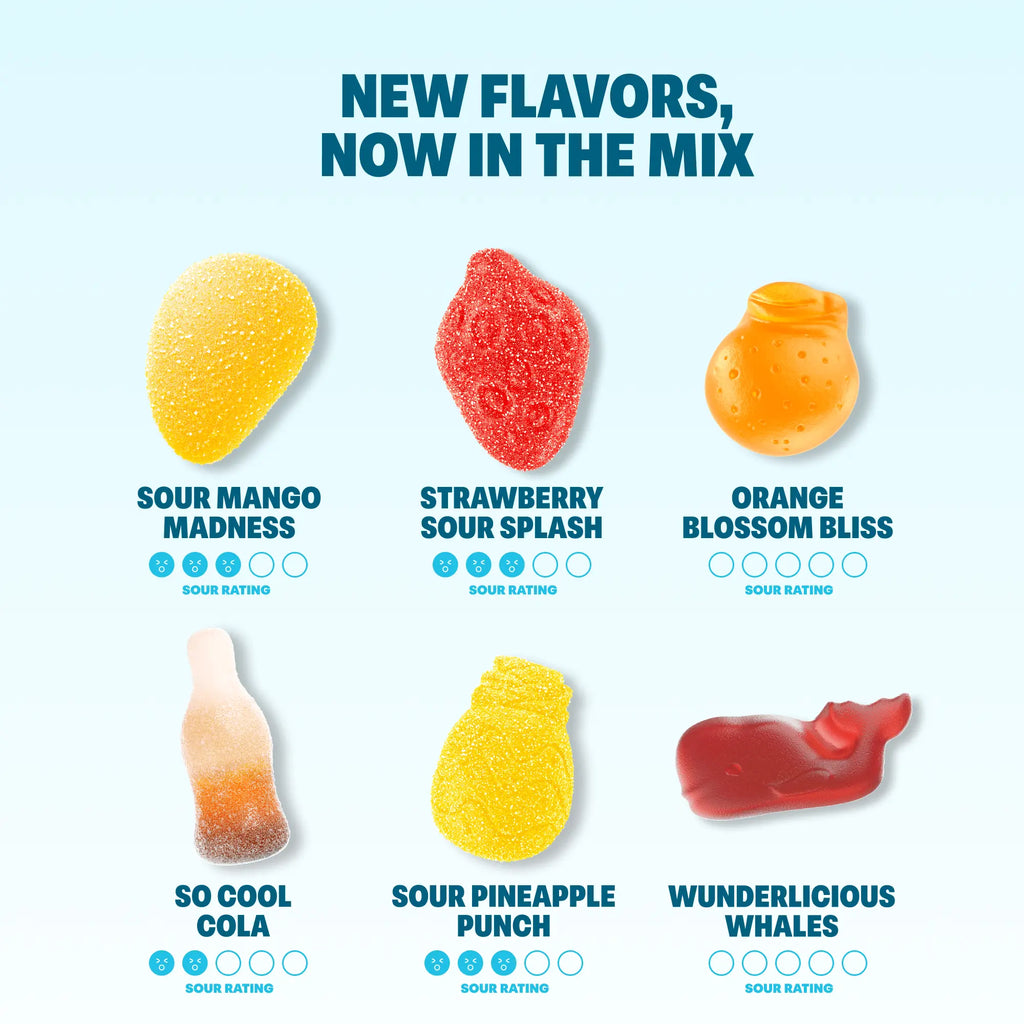 Shameless Snacks 12-Flavor Fruit Gummies Bundle | Low Sugar, Keto-Friendly & Gluten-Free – Healthy Snack Variety Pack with Classic & New Flavours